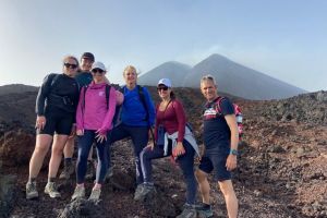 Climbing Mount Etna